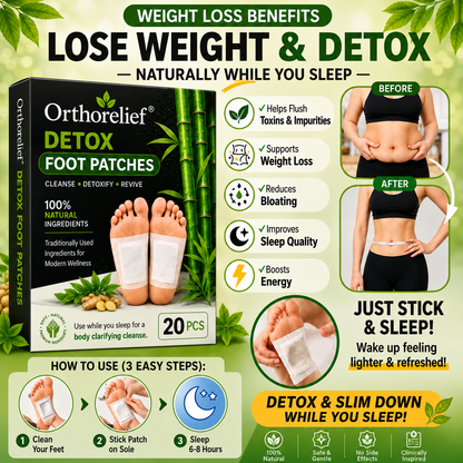 Vedrelief® Herbal Foot Patches