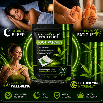 Vedrelief® Herbal Foot Patches