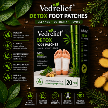 Vedrelief® Herbal Foot Patches