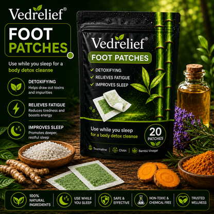 Vedrelief® Herbal Foot Patches