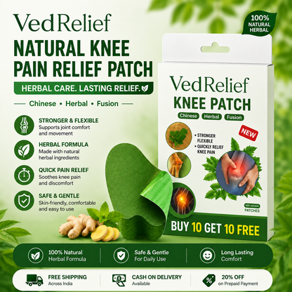 Herbal Knee Patches (Pack of 20, 40)