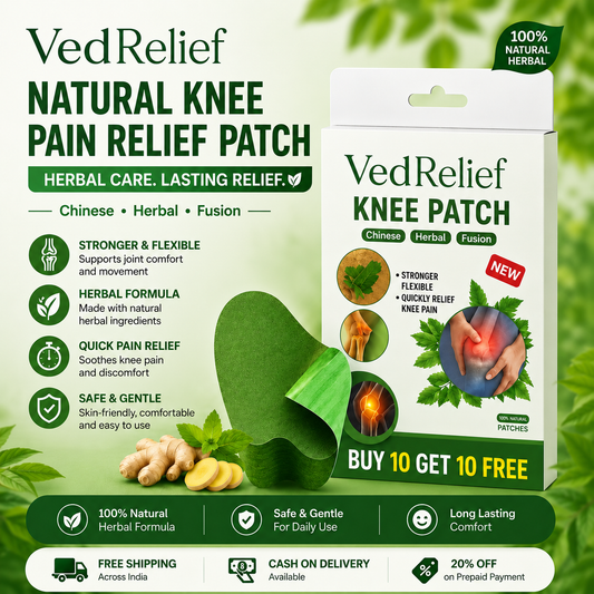 Herbal Knee Patches (Pack of 20, 40)